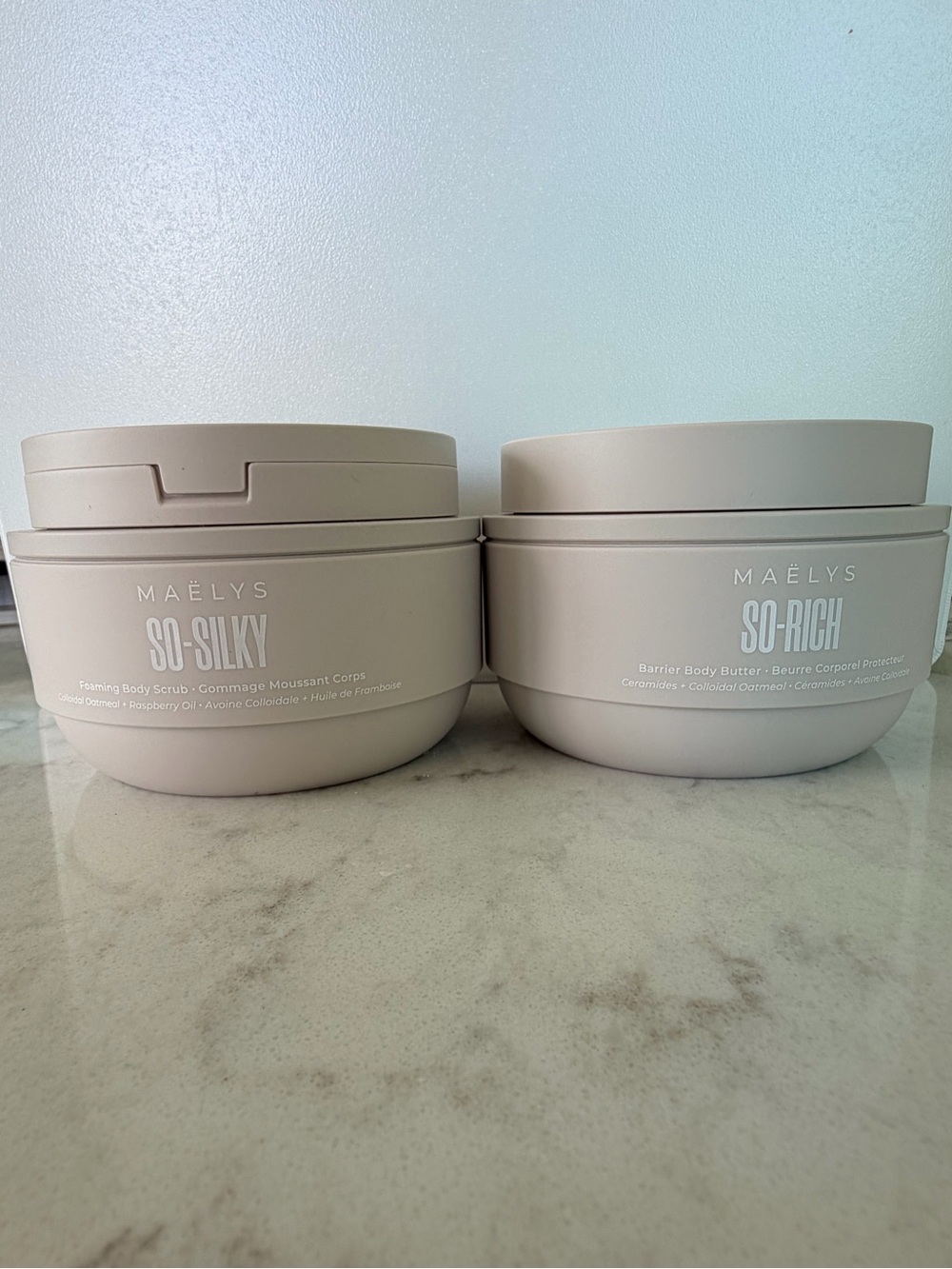 MAELYS SO-RICH & SO-SILKY Body Care Duo — brand new never opened